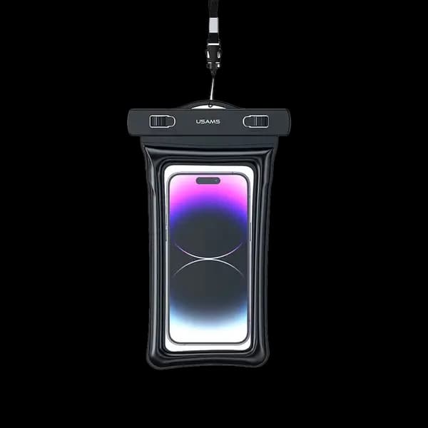 Usams 7 Inch Water Proof Bag Black