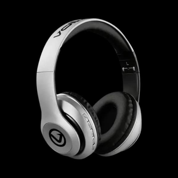 Volkano Impulse Series Vb VH100 Bluetooth Headphone Silver