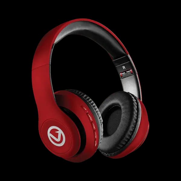 Volkano Impulse Series Vb VH101 Bluetooth Headphone Red