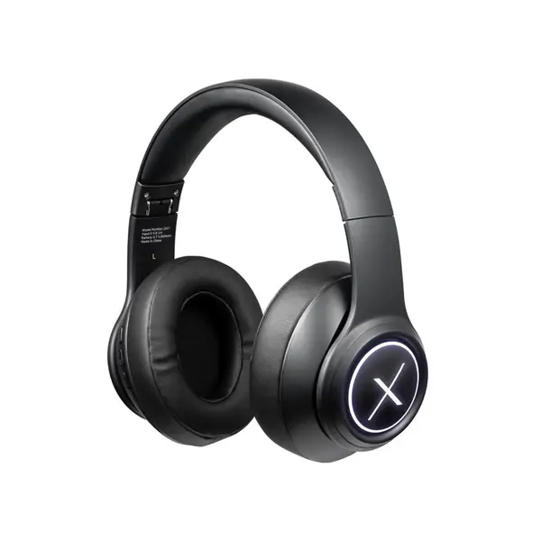 Volkano X Quasar Series Vk 2021 Bluetooth Headphone With LED Light Black