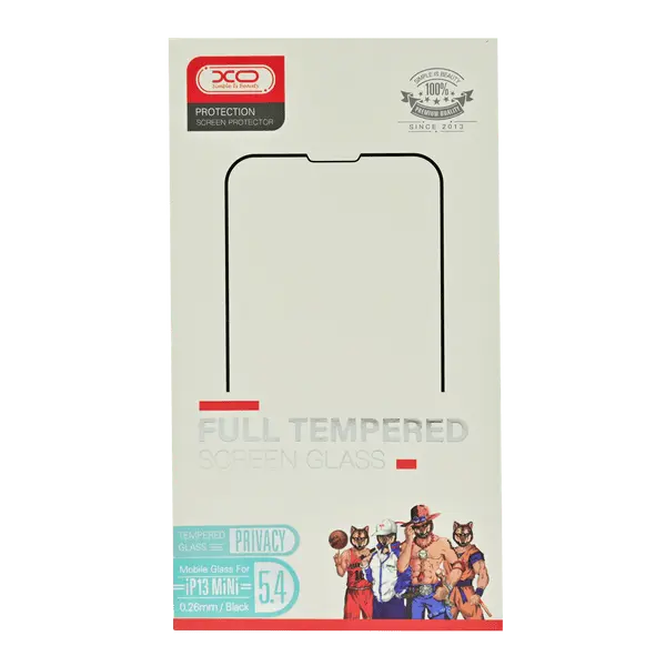 Xo Tempered Glass Screen Protector iPhone 13 Mini Privacy
